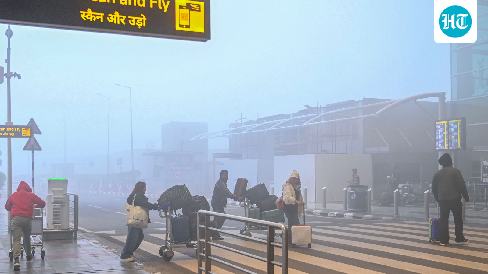 Flight operations hit at Delhi's IGI airport as dense fog shrouds capital | What is CAT III?