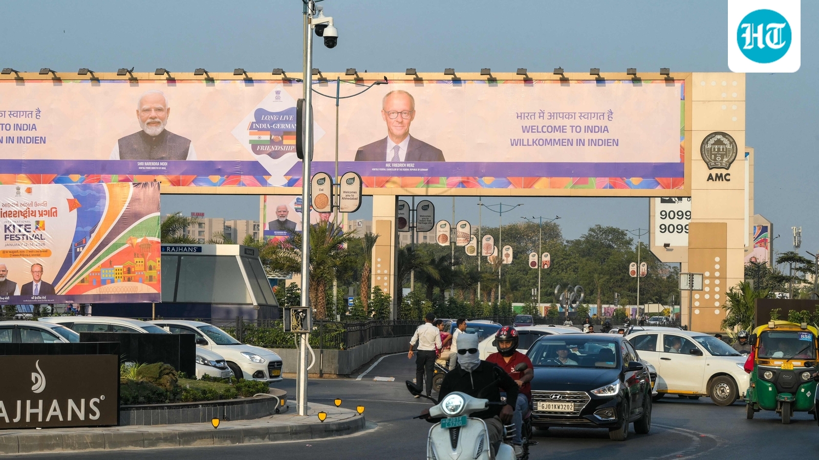 German Chancellor Friedrich Merz lands in Ahmedabad for first India visit