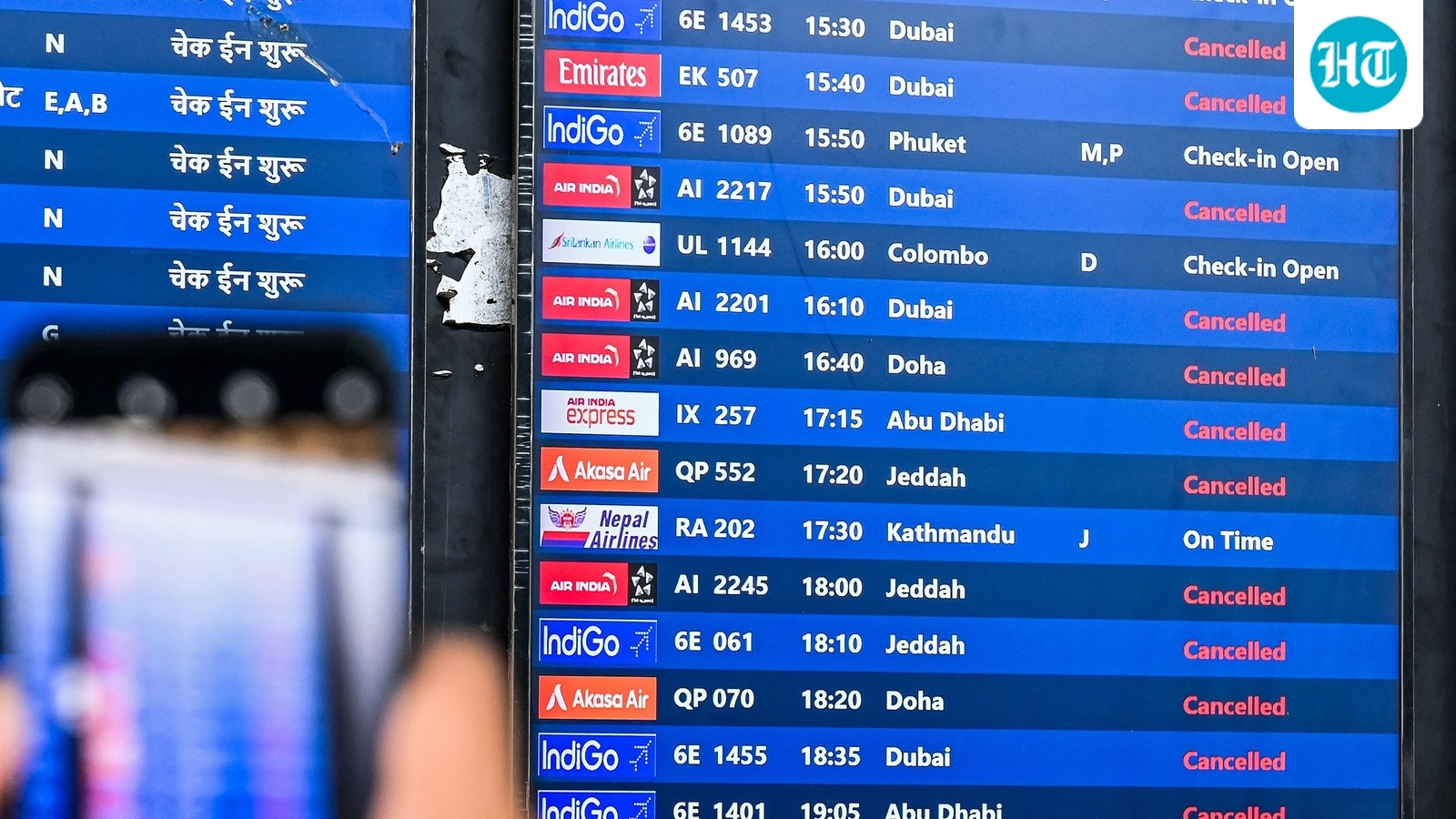 Indian airlines cancelled 4,335 and foreign carriers 1,187 flights due to West Asia conflict: Govt in Rajya Sabha