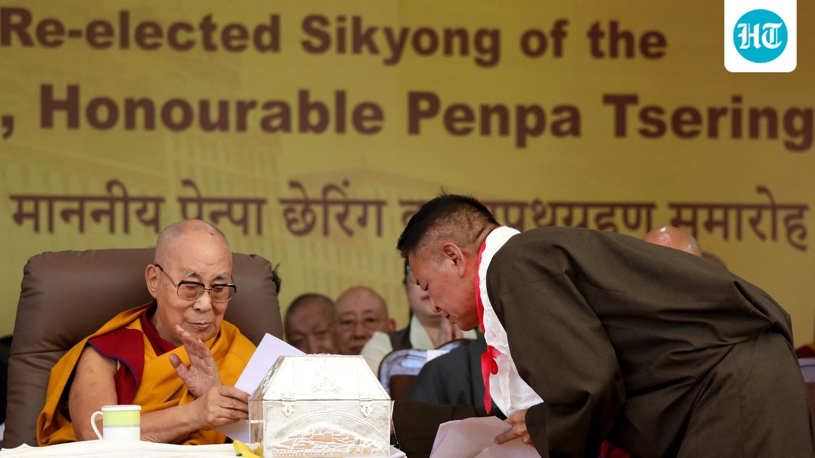Penpa Tsering sworn in for second term as head of Tibet’s 'government-in-exile' in Dharamshala