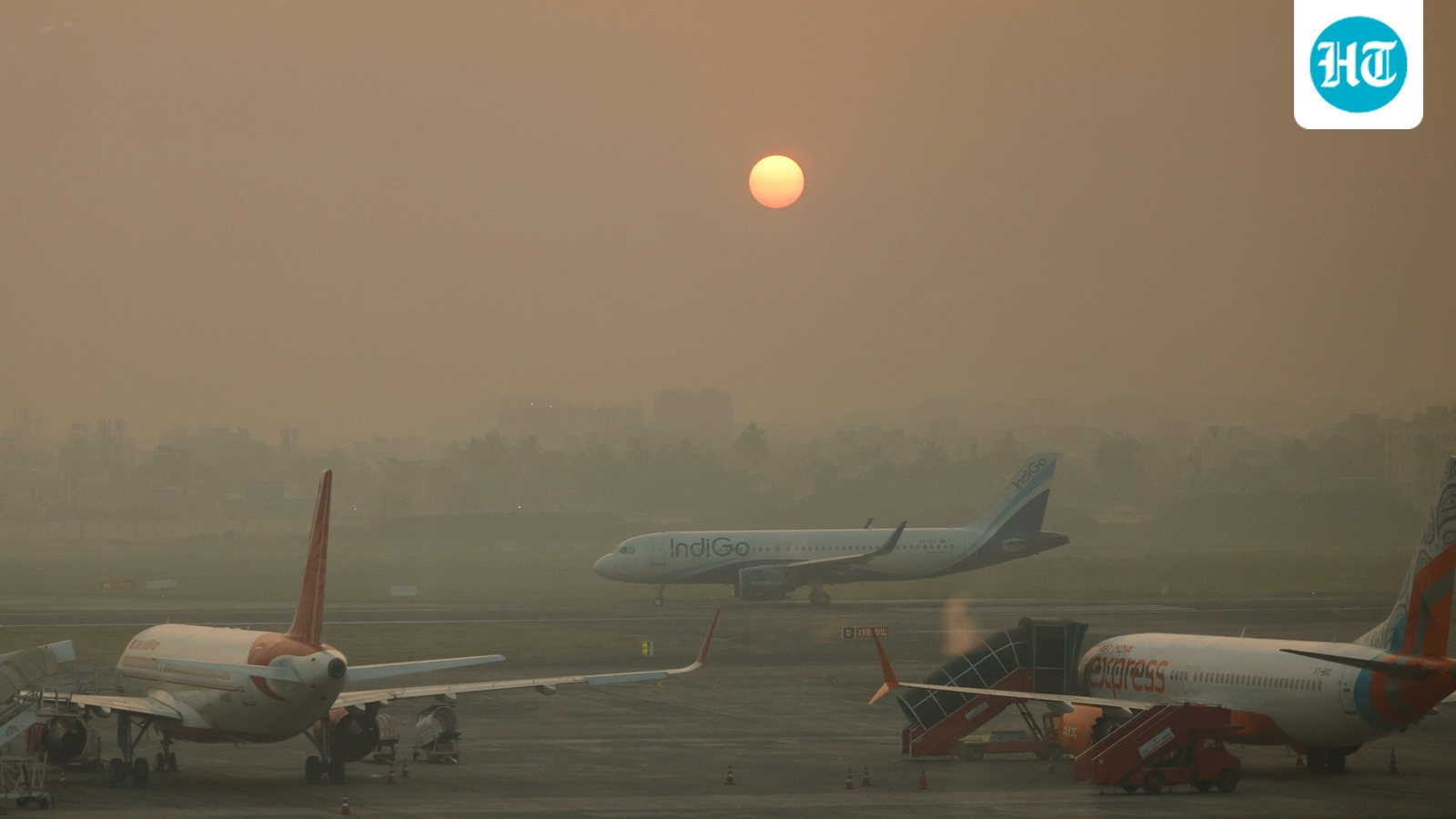 What caused Air India, IndiGo planes to come face to face at Ahmedabad airport?