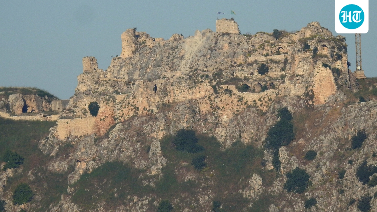 Inside 900-year-old Beaufort Castle, a strategic ridge captured by Israel in Lebanon