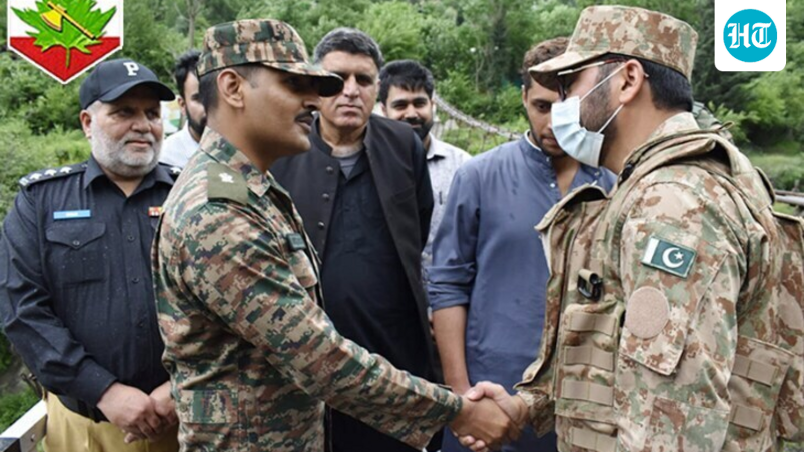 Rare handshake after Army repatriates Pakistani national who crossed LoC