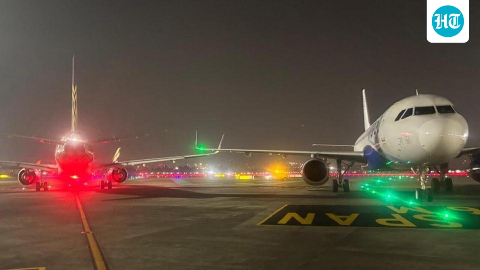 Air India, IndiGo planes clip wings on the taxiway at Mumbai airport