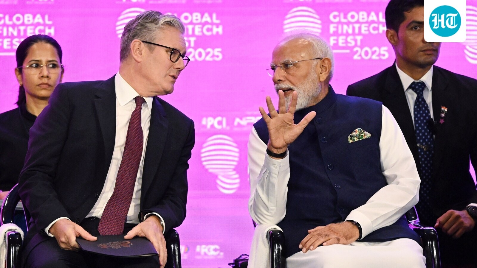 PM Modi, Keir Starmer in attendance, singers perform Ed Sheeran–Arijit Singh's 'Sapphire' | Watch