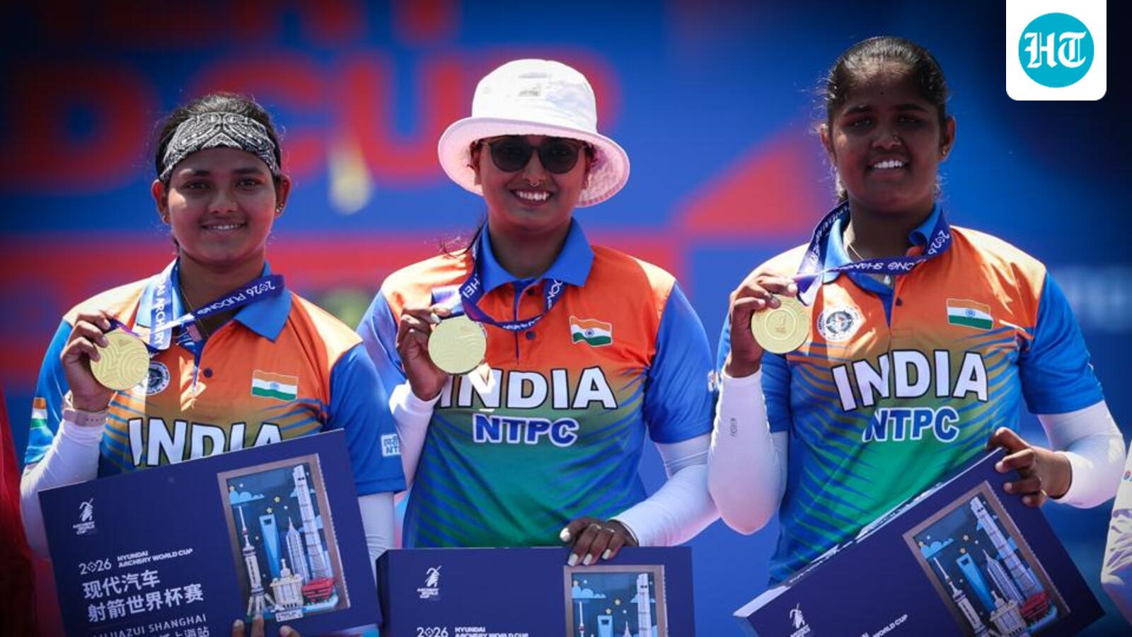 India women stun hosts China to win World Cup recurve team gold