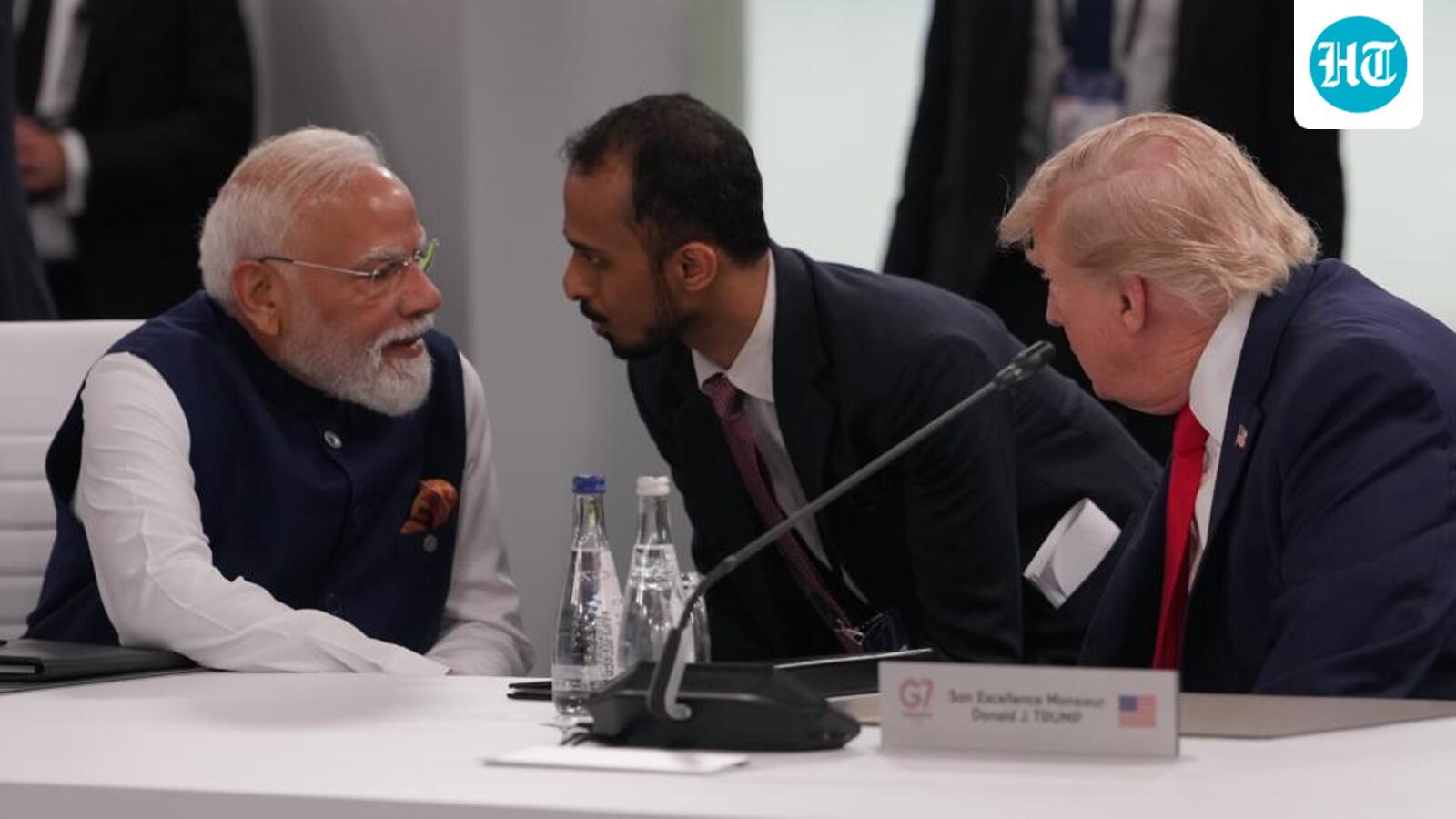 First meet in 16 months: Modi and Trump exchange pleasantries at G7 Summit