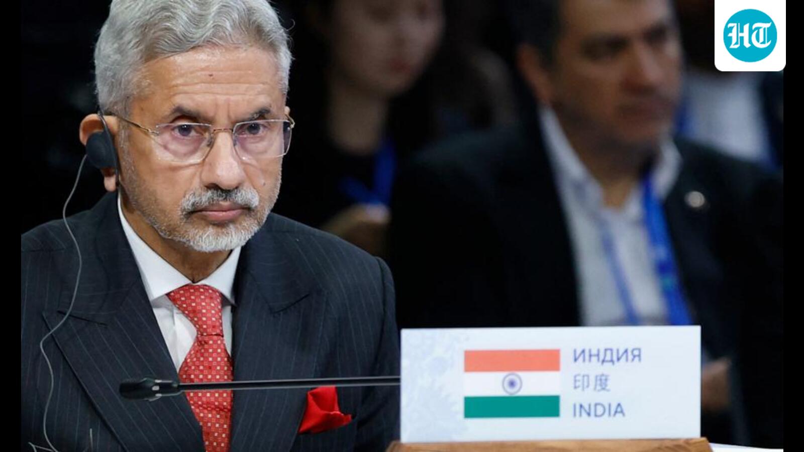 At SCO meet, Jaishankar asserts India’s right to defend itself against terror
