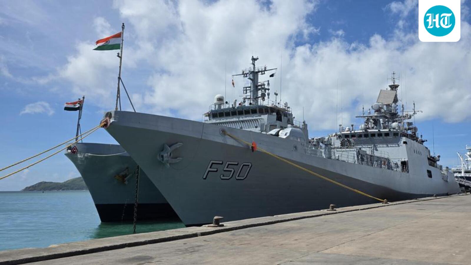 Indian marching contingents, warships to take part in Seychelles’ National Day event