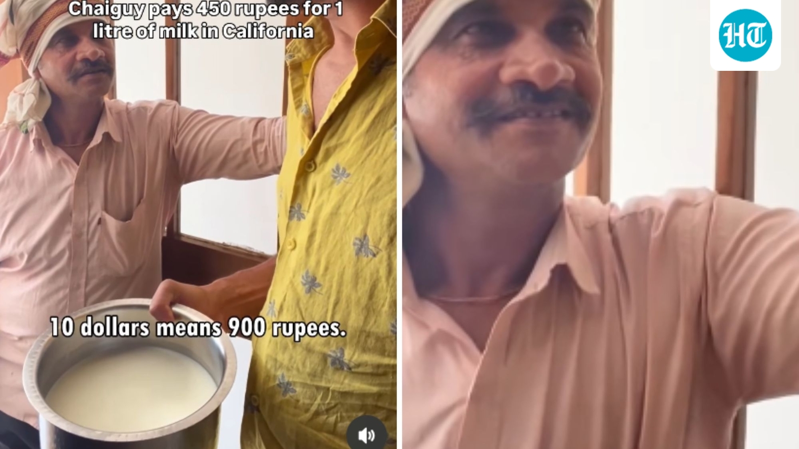 ' ₹450 for 1 litre of milk?': Indian doodhwala reacts in disbelief to US milk prices
