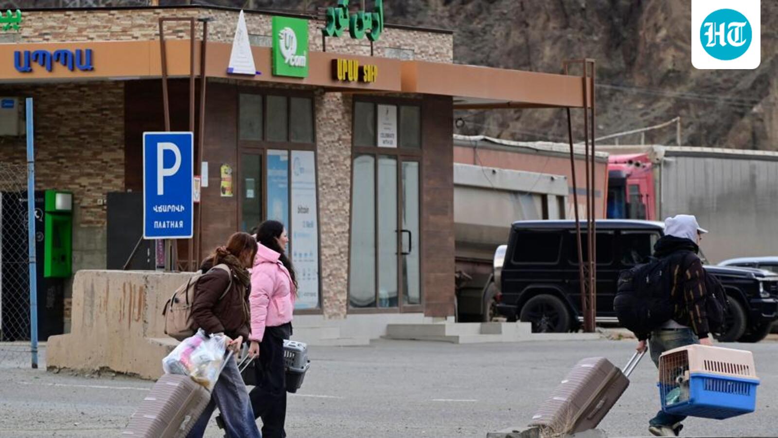 900 Indians, mostly students from J&K, left Iran via Armenia and Azerbaijan