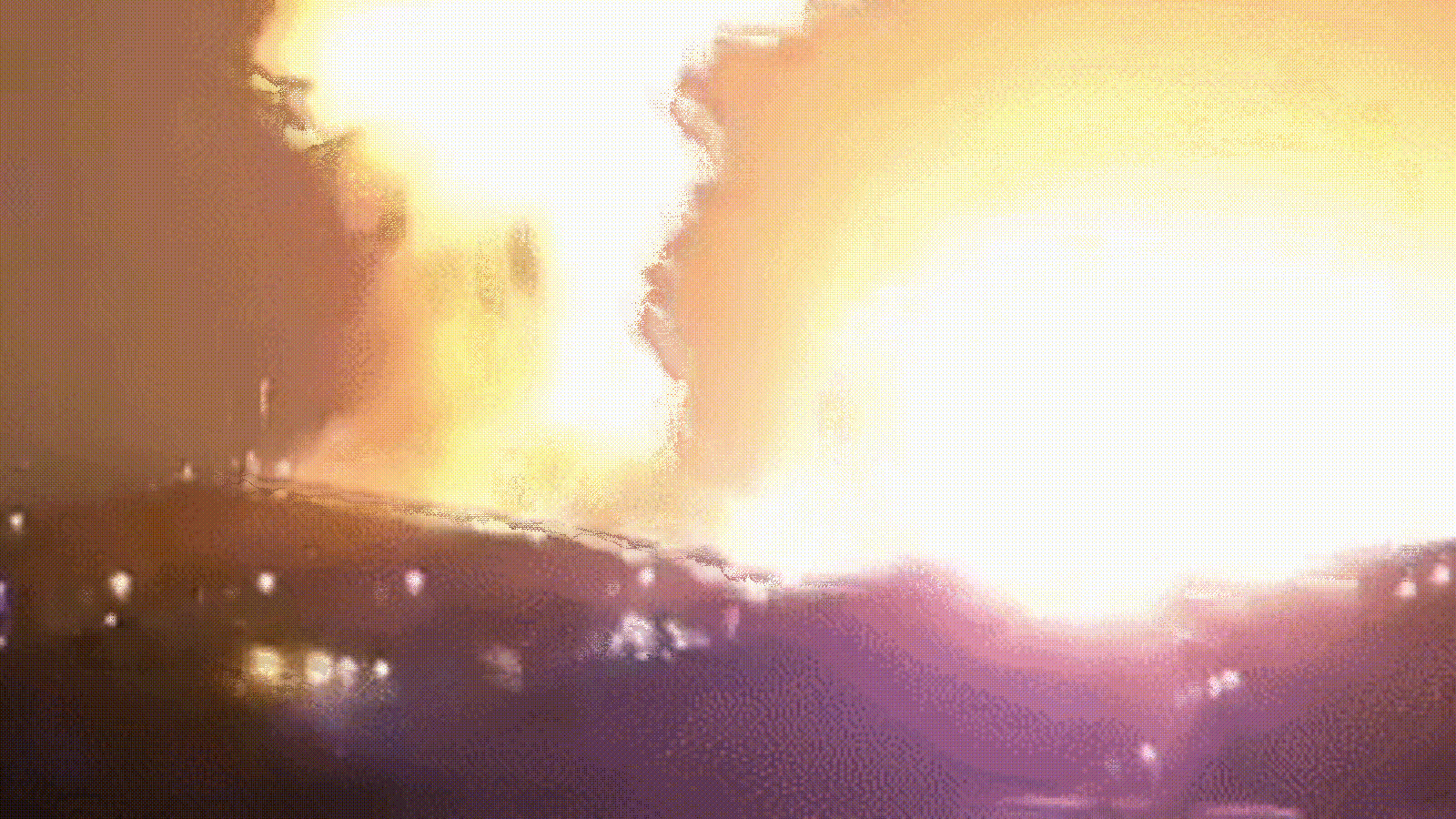 Trump hints at ending Iran offensive, then shares video of massive explosion