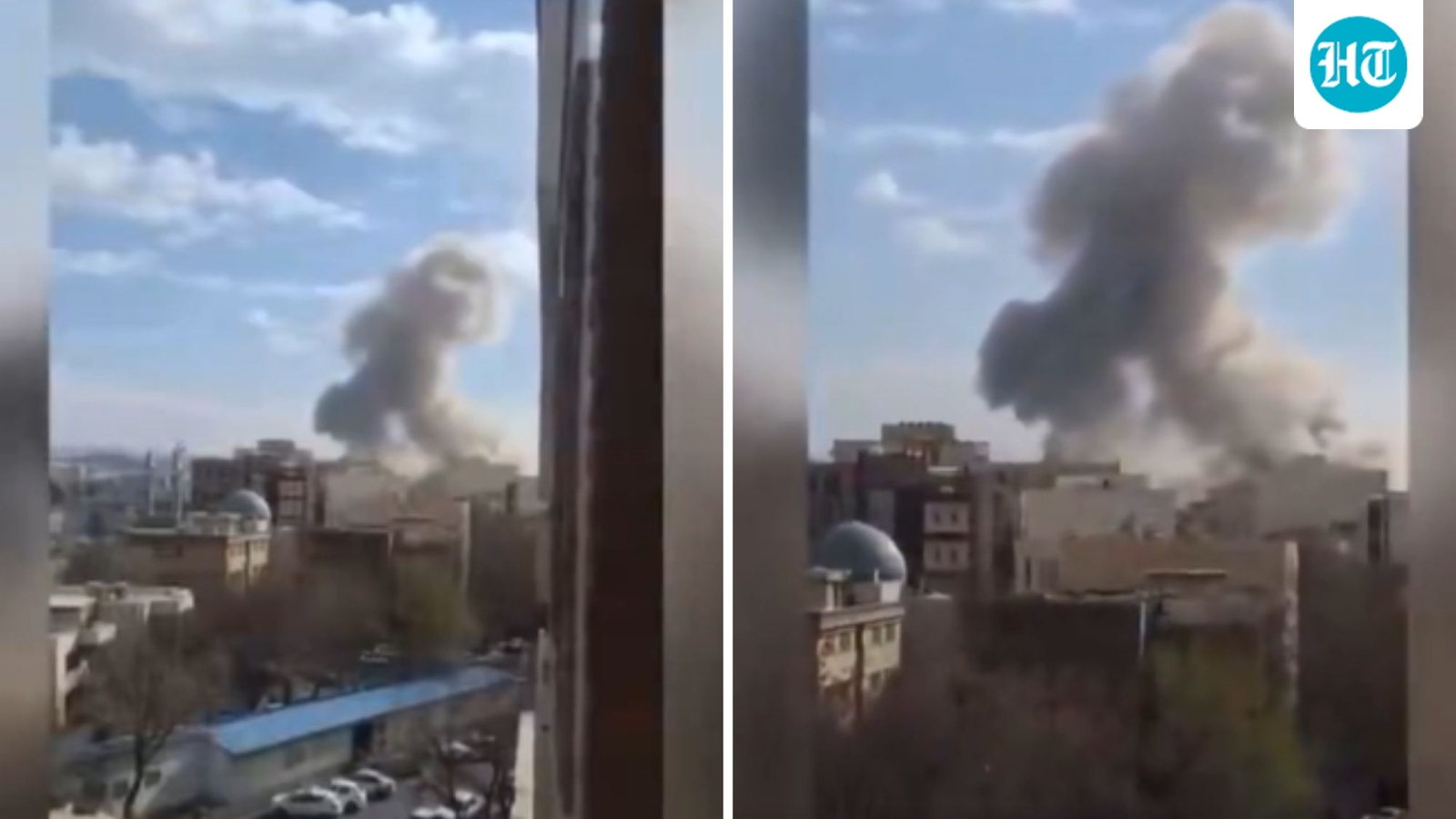 Israel attacks Iran: Thick smoke blankets Tehran sky after strike on intelligence ministry complex. Watch