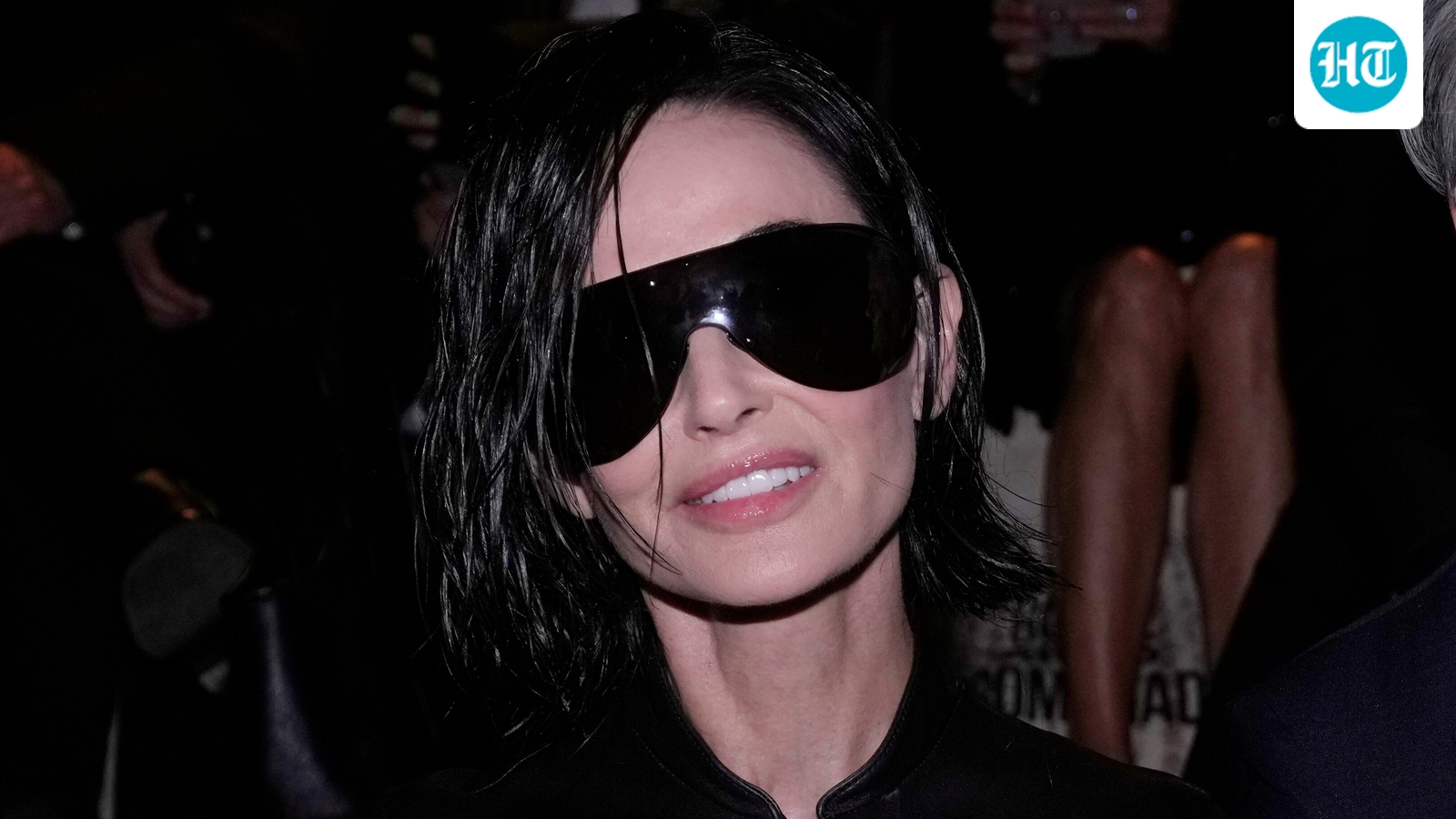 Demi Moore short hair at Milan fashion show sparks wig buzz; ‘daring transformation’
