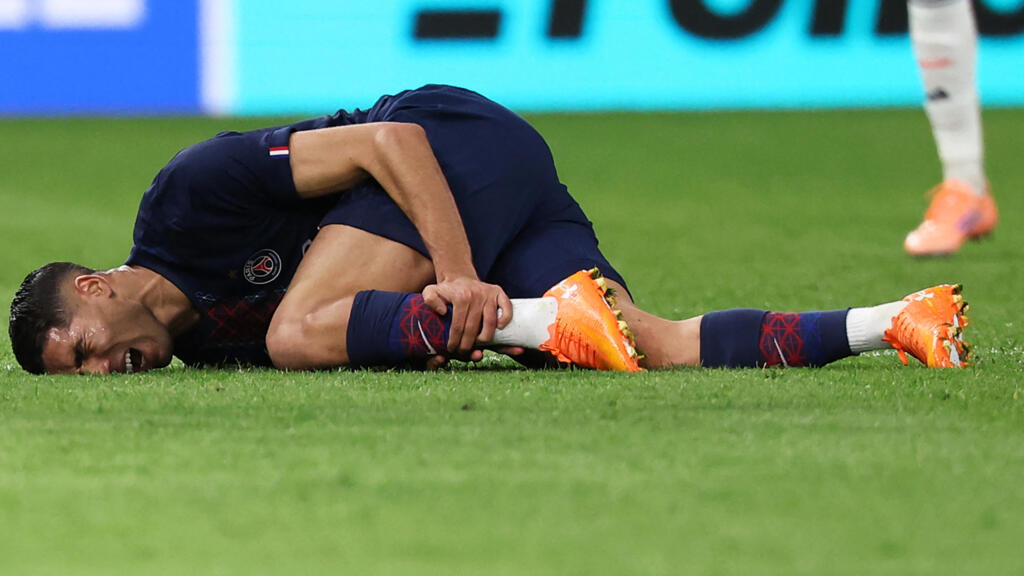 PSG lose to Bayern in Champions League as Dembélé and Hakimi go out injured
