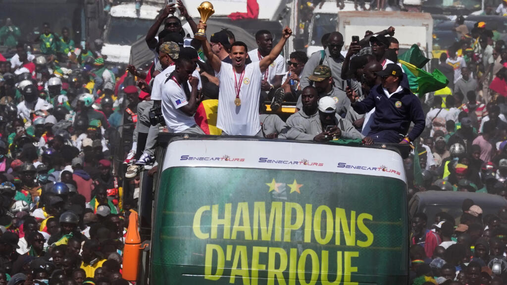 AFCON 2025: Thousands of fans flood the street of Dakar to celebrate victory