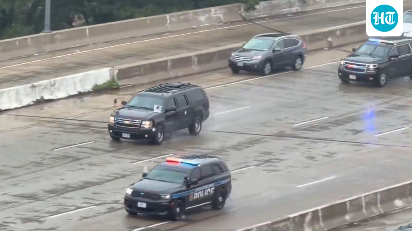JD Vance’s motorcade seen rushing to White House as Trump holds high-stakes Iran meeting | Watch
