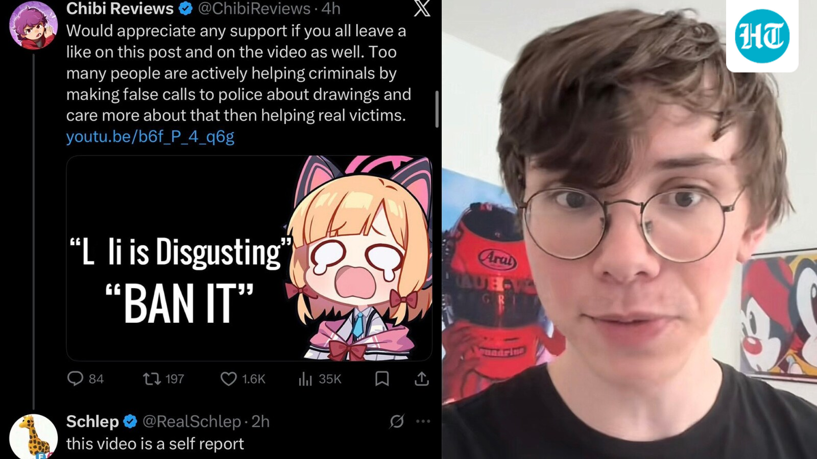 Jacob Chibi Reviews vs Schlep: Why are the creators beefing? All you need to know about the controversy