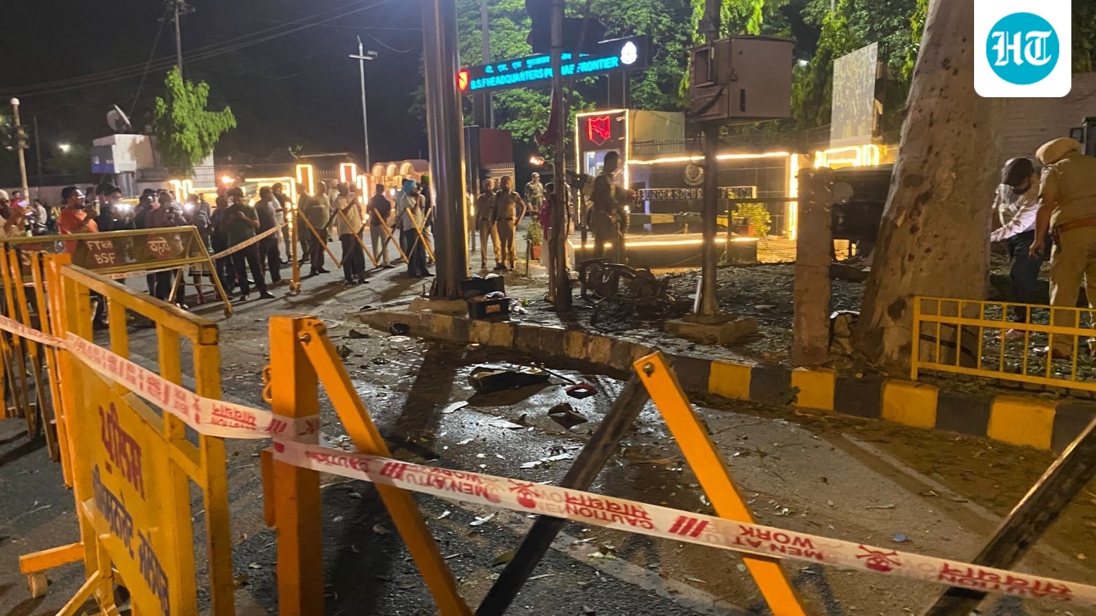 Explosion in scooter outside BSF headquarters in Jalandhar, investigation underway