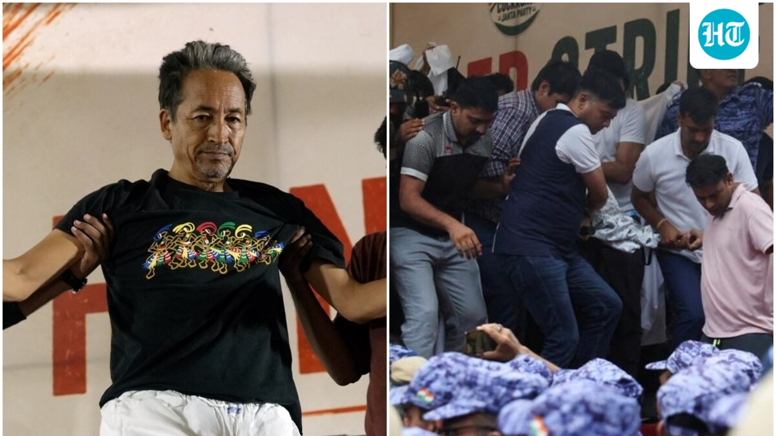 High drama on Day 21 of Wangchuk's strike: Hospitalisation, Dipke's ‘detention’, students' lathicharge claim