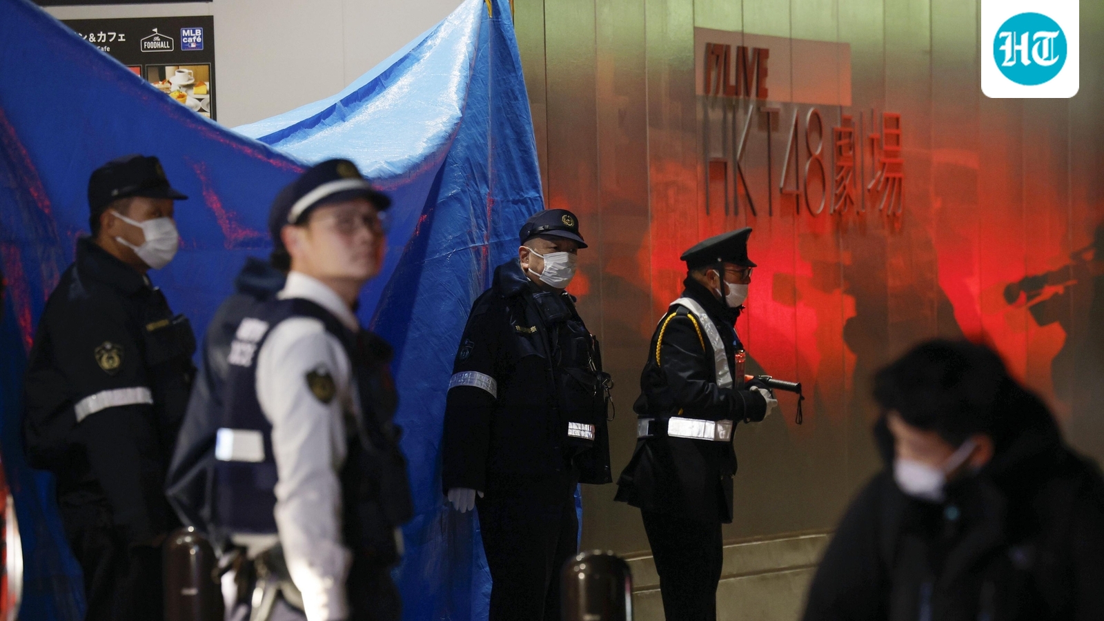 Stabbing at entertainment complex in southern Japan leaves two injured; police arrest a 30-year-old suspect