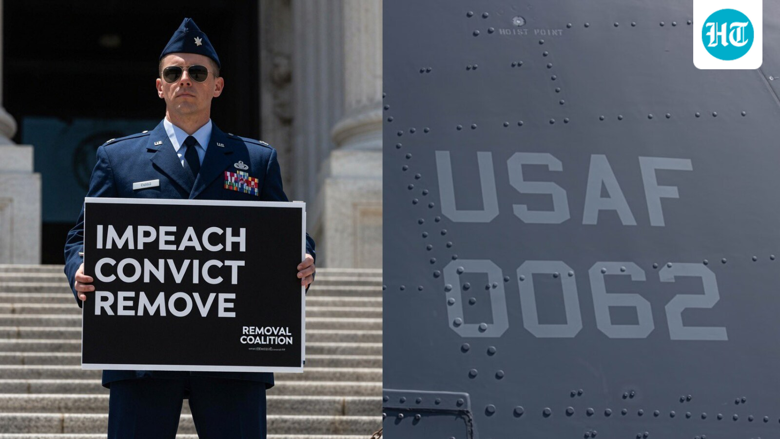 Who is Jason Watson? US Air Force Major arrested for demanding Trump's impeachment at Capitol protest