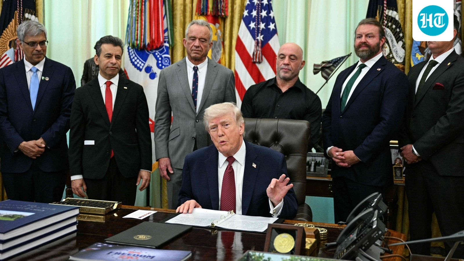 Trump vs Joe Rogan reaches the White House; quips ‘I’d like some Ibogaine' after signing new order