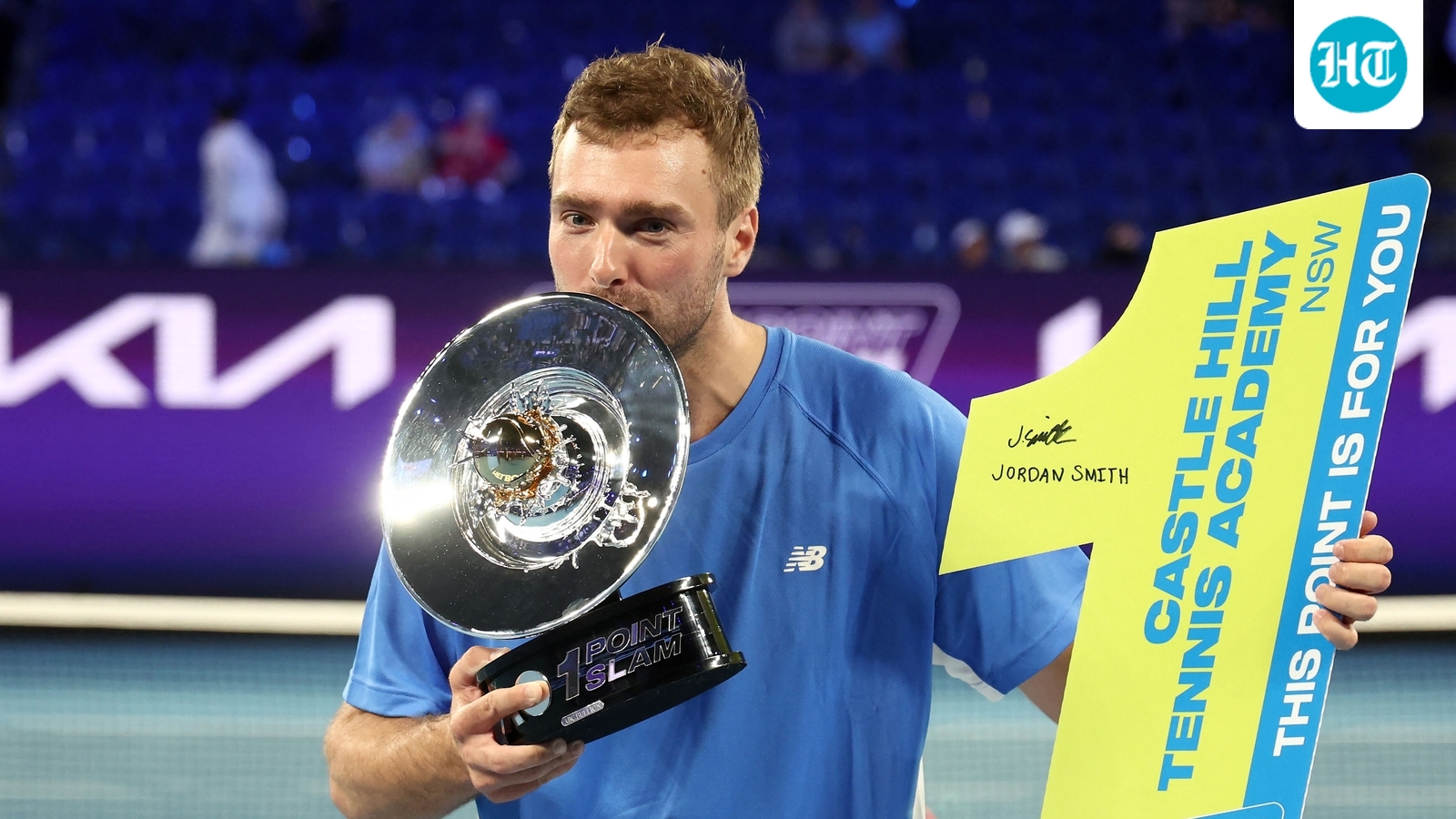 Sydney amateur shocks Jannik Sinner in One Point Slam, walks away with one million Australian dollars