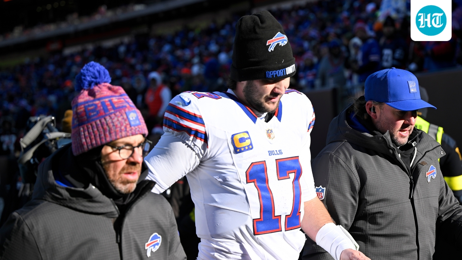 Josh Allen injury news: Bills give latest update after QB hurt; ‘return in 2nd half vs Browns?’