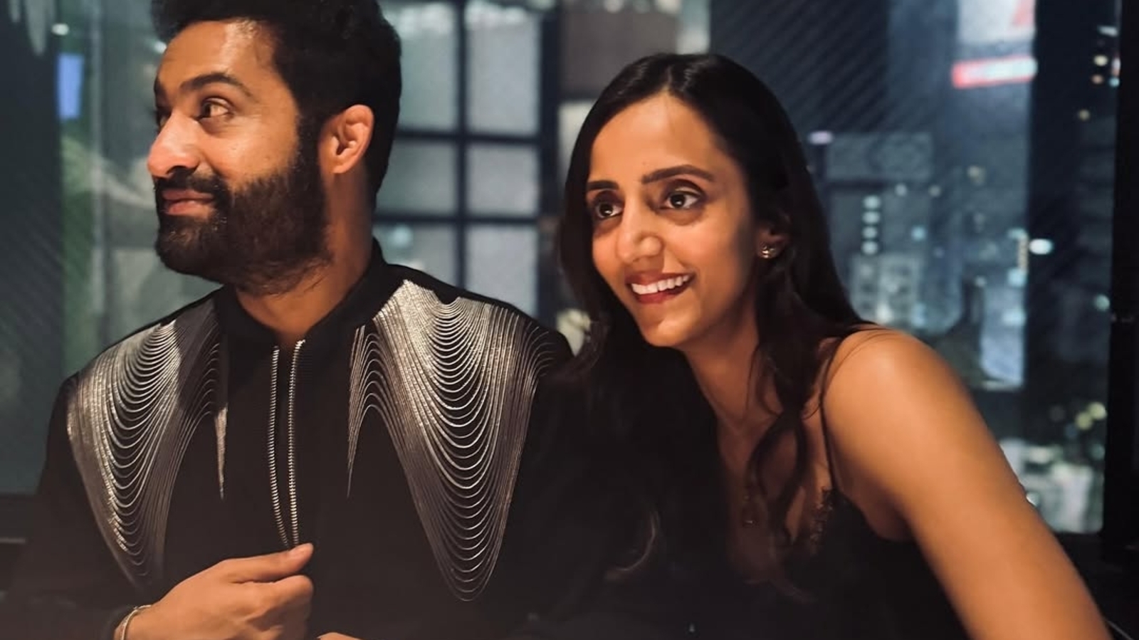 Jr NTR shares rare picture with wife Lakshmi Pranathi to wish her on birthday; fans can't get enough of their cuteness