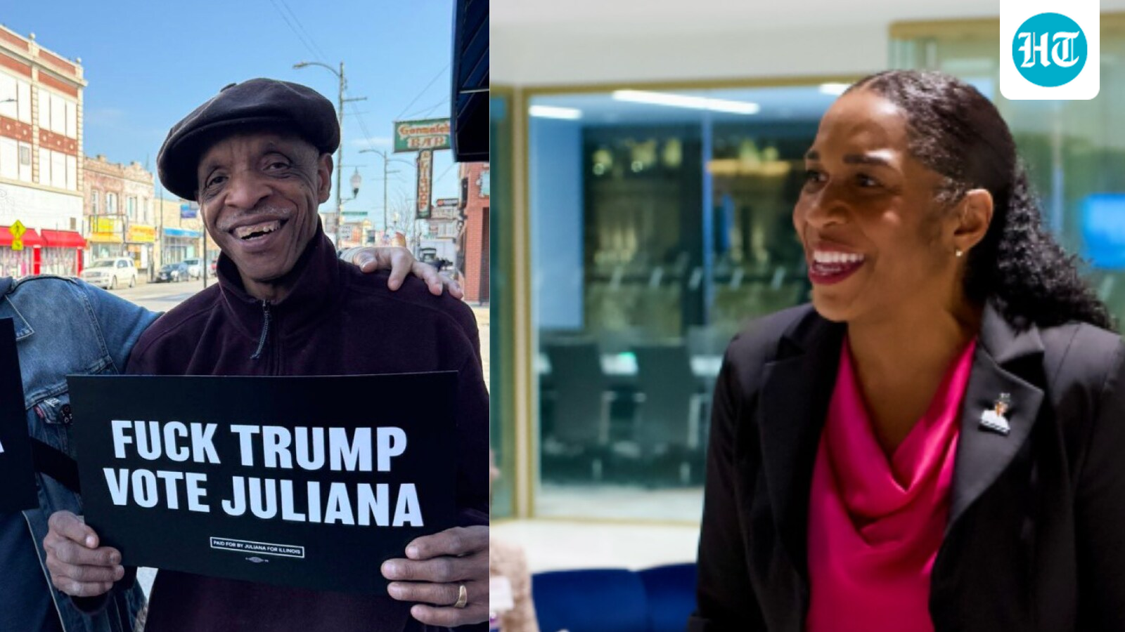 ‘F--- Trump’: Democrat Juliana Stratton of Illinois under fire over ‘vulgar’ campaign ad for primaries