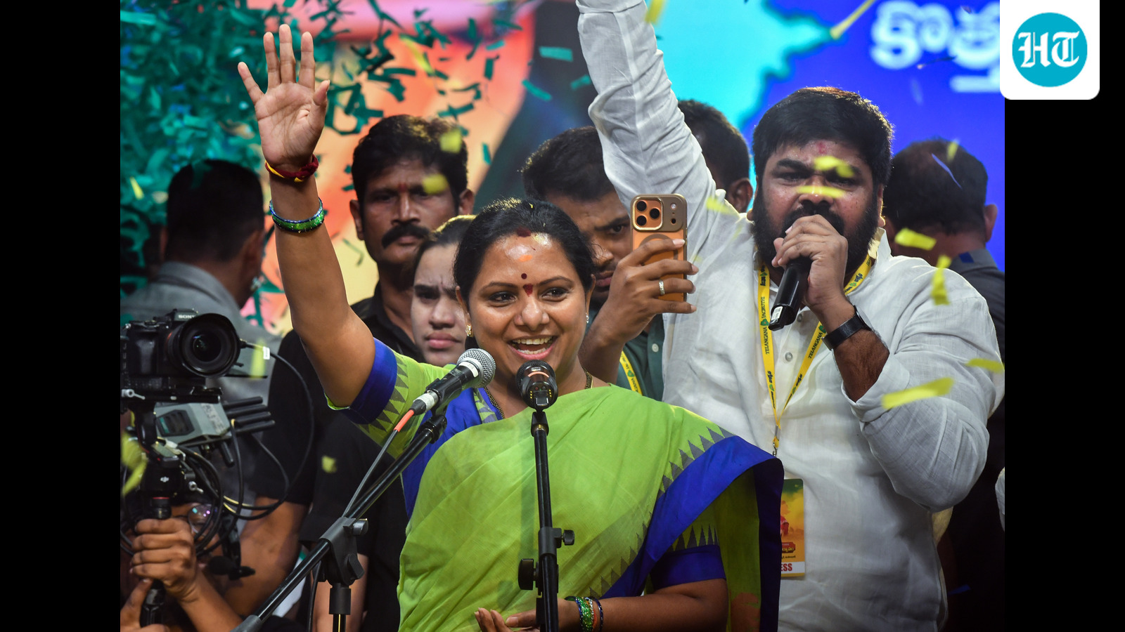 Kavitha launches political outfit, calls KCR ‘soulless’