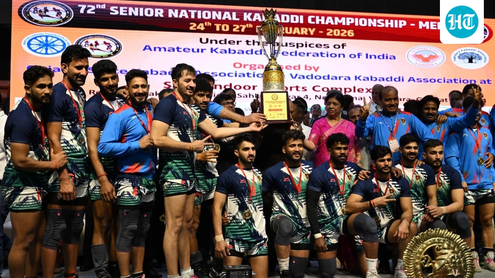 Indian Railways win 72nd Senior Men's National Kabaddi Championship
