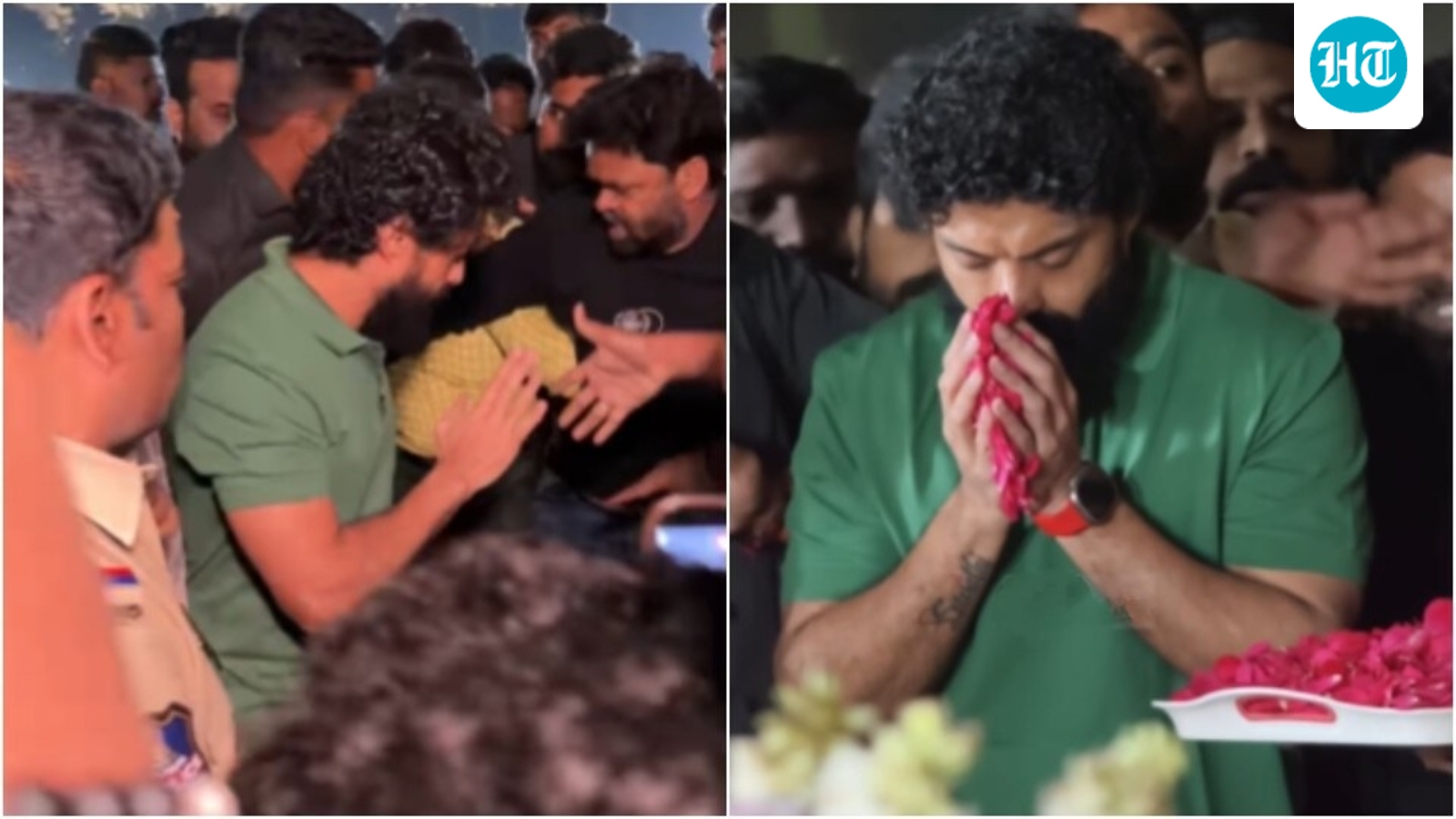 Jr NTR's brother Kalyanram mobbed as he pays tribute to grandfather on death anniversary