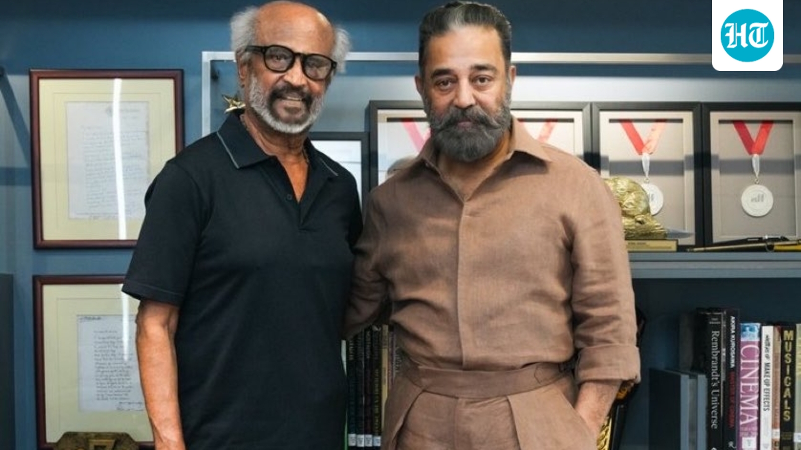 Kamal Haasan reveals how Dharman with Rajinikanth was born on a flight 40 years ago; director compares it to Padayappa