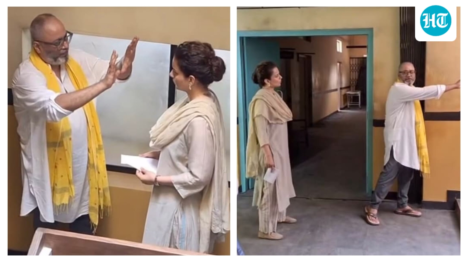 Kangana Ranaut returns to set, begins filming her next Bharat Bhhagya Viddhaata: ‘Nice to be back’