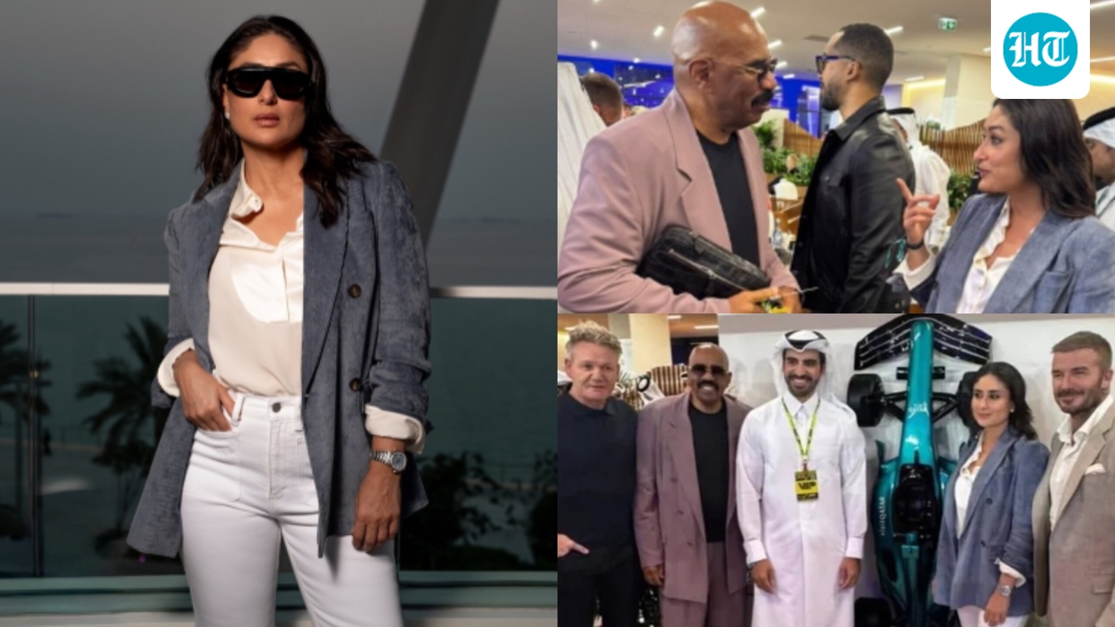 Kareena Kapoor shares pic with David Beckham, Gordon Ramsay and Steve Harvey from Qatar F1; fans call it a ‘fever dream’