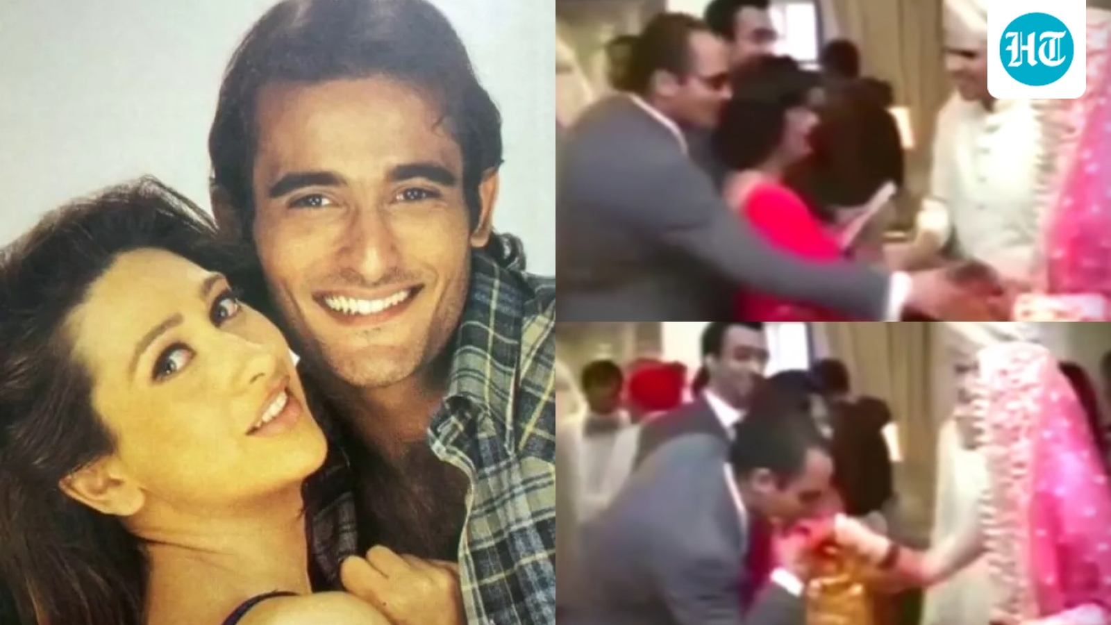 Akshaye Khanna’s video kissing Karisma Kapoor on her wedding day brings back rumours of their almost-shaadi; watch