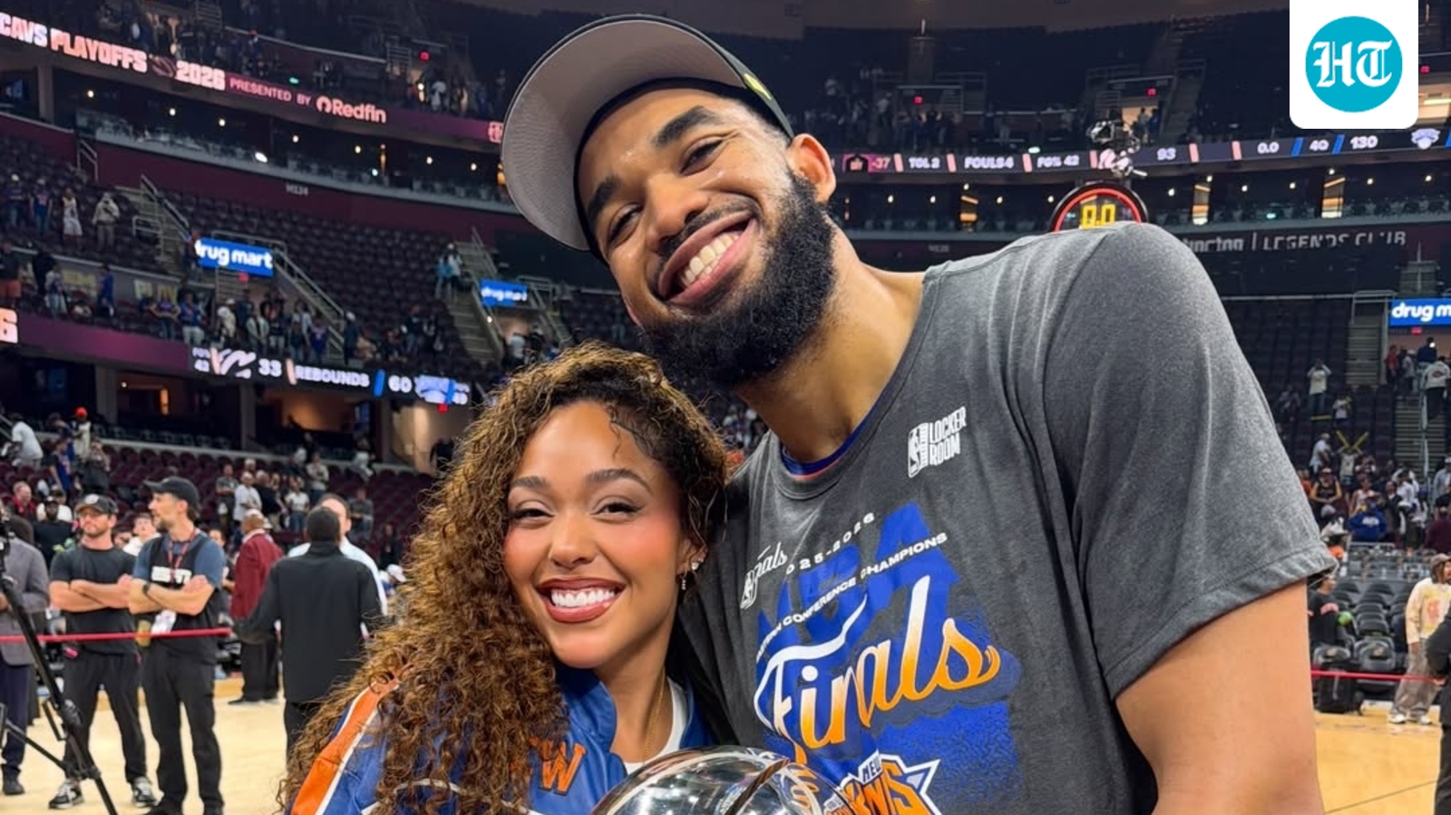 Karl-Anthony Towns, Jordyn Woods never followed James Dolan’s unusual playoff advice