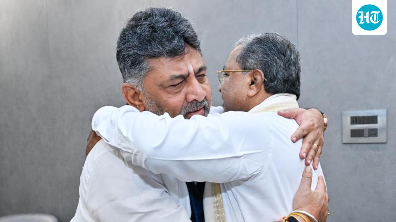 Karnataka CM Siddaramaiah holds closed door talks amid signs of power transition to DKS