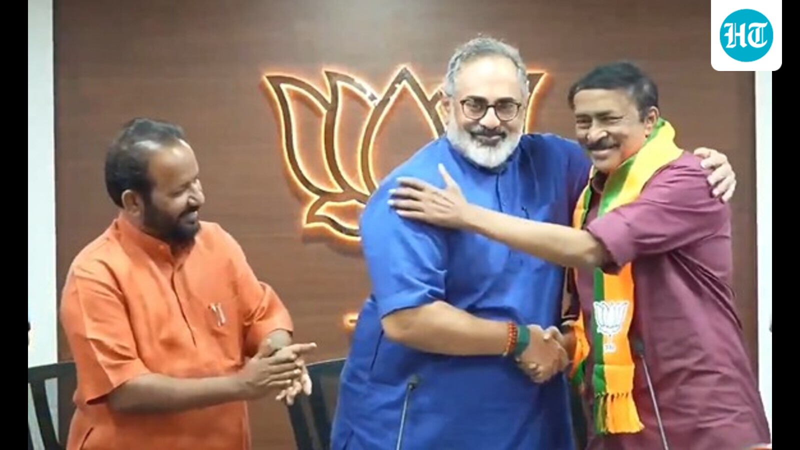 Noted Left sympathiser inducted in Kerala BJP