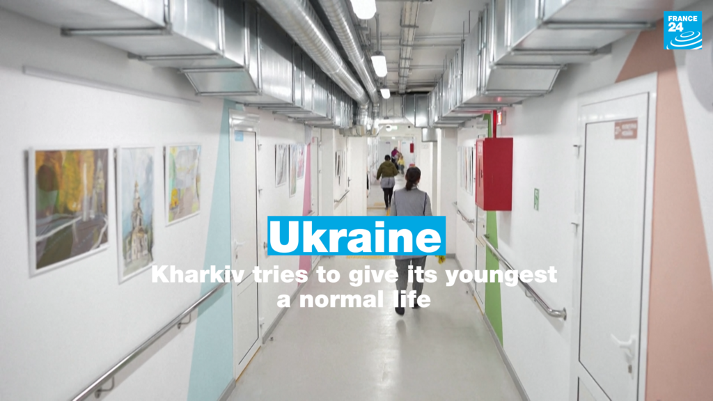 Ukraine: Kharkiv tries to give its youngest a normal life