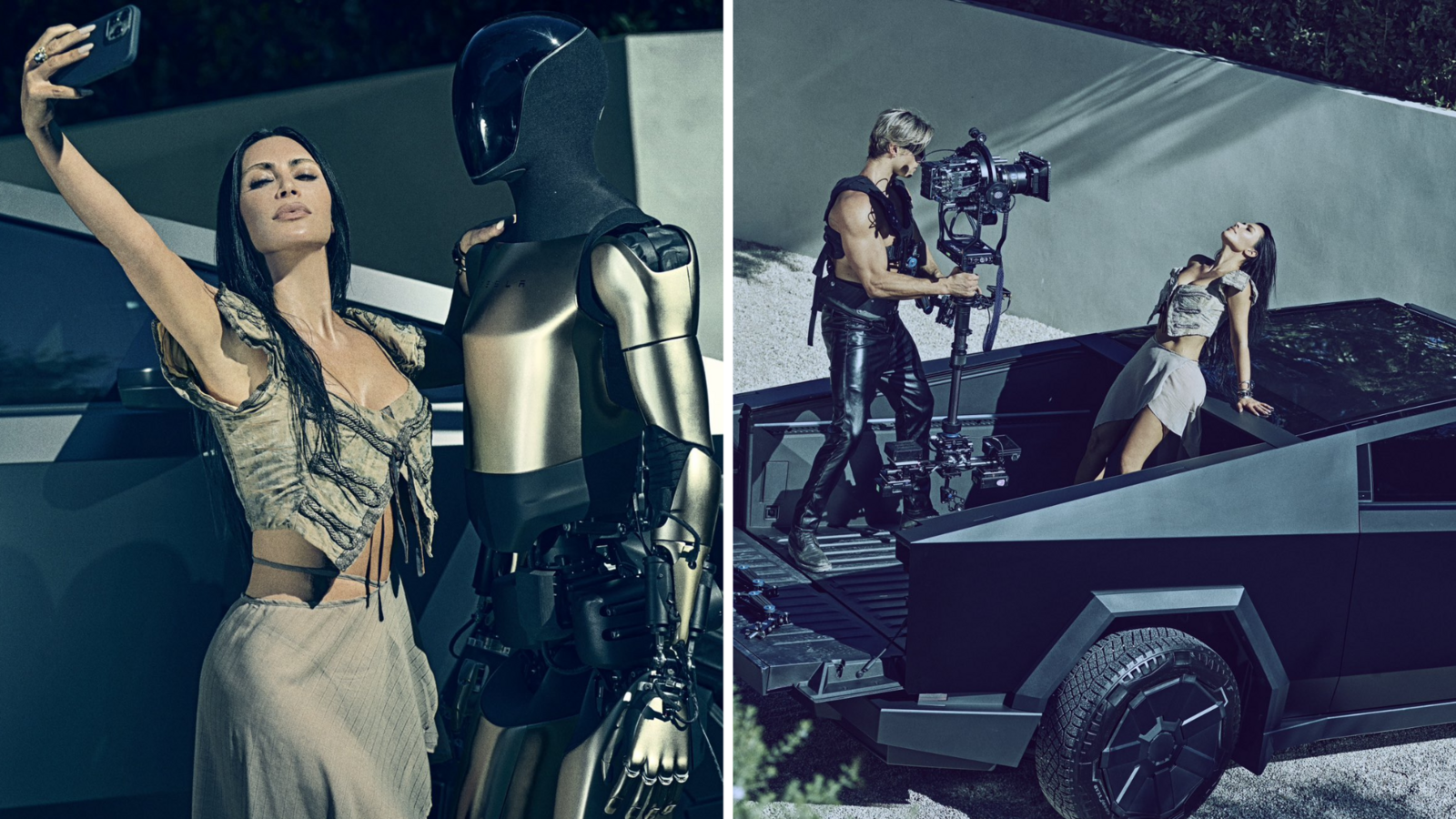 Kim Kardashian's Tesla photoshoot backfires amid anti-Musk protests: 'Nazi billionaire'