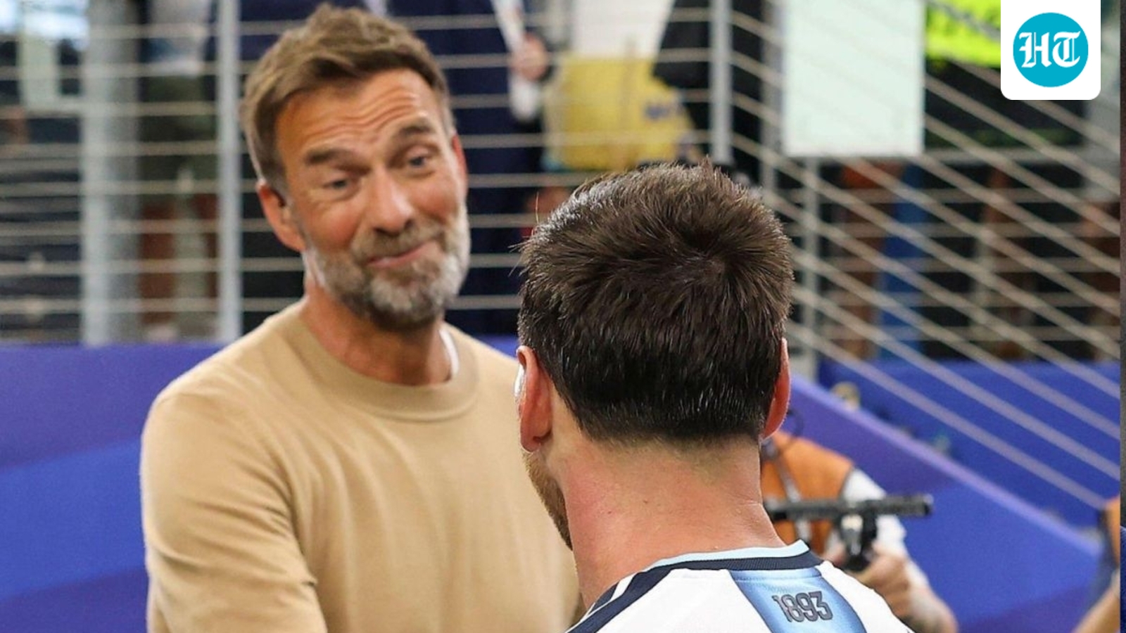 Jurgen Klopp's amusing Lionel Messi birthday tribute centers on one unforgettable hug: ‘You’ve made me really famous’