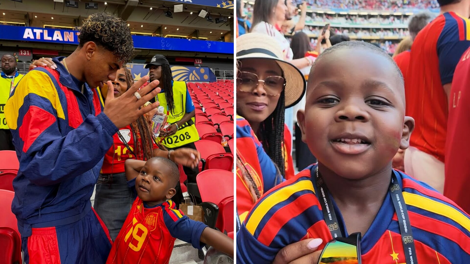 Lamine Yamal's little brother Keyne's adorable reaction has football fans melting: 'Baby GOAT'