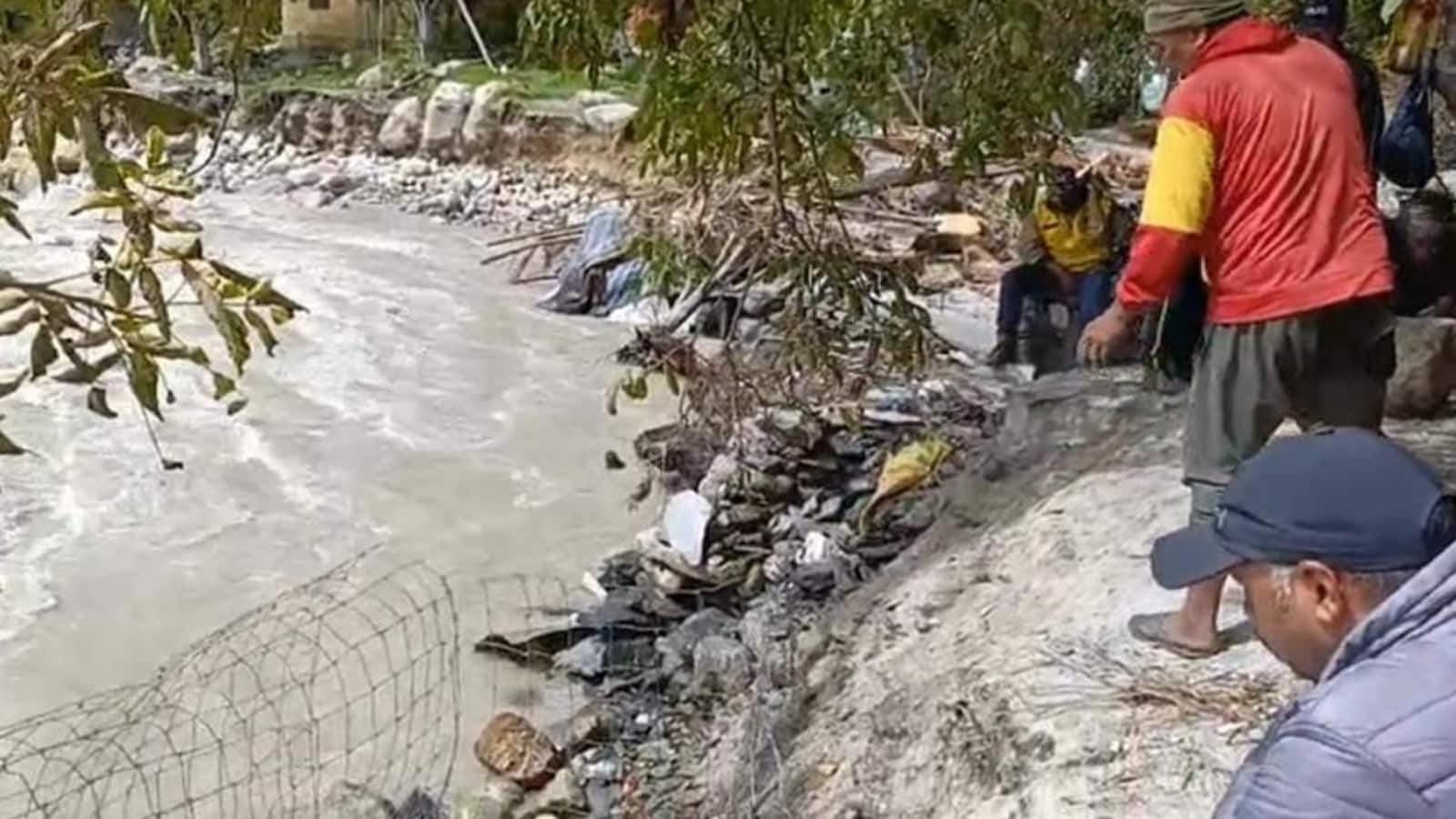 Woman buried under debris, man missing as cloudburst hits Uttarakhand's Chamoli
