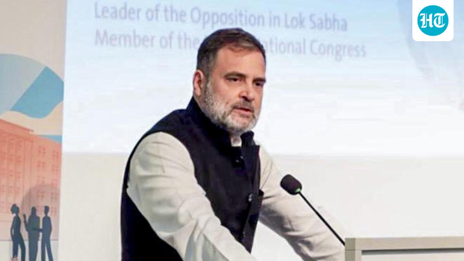 Rahul Gandhi’s Germany visit stirs political row