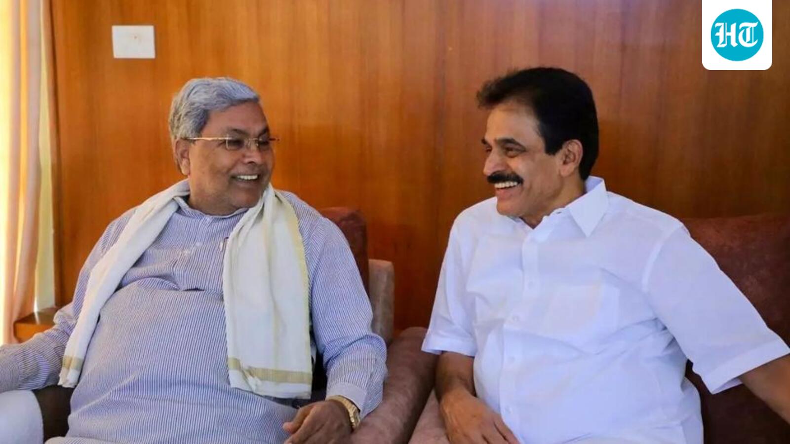 Pro-DKS slogans greet Venugopal upon arrival in Mangaluru