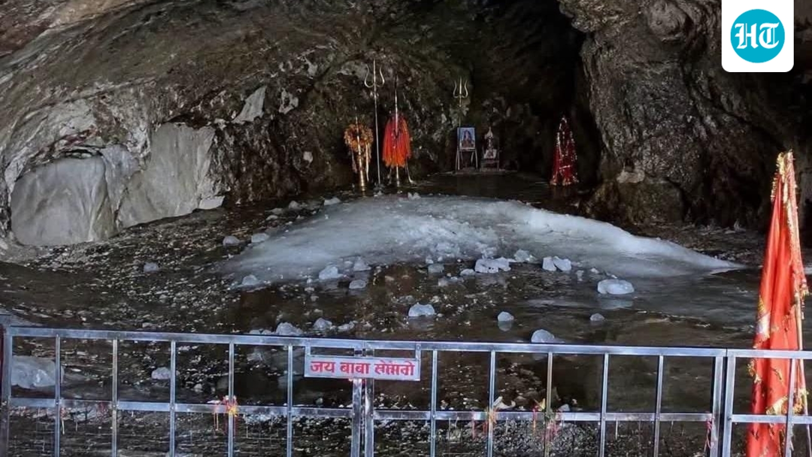 Baba Barfani ice lingam melts over 90% just days into Amarnath Yatra: ‘Climate change is reason’
