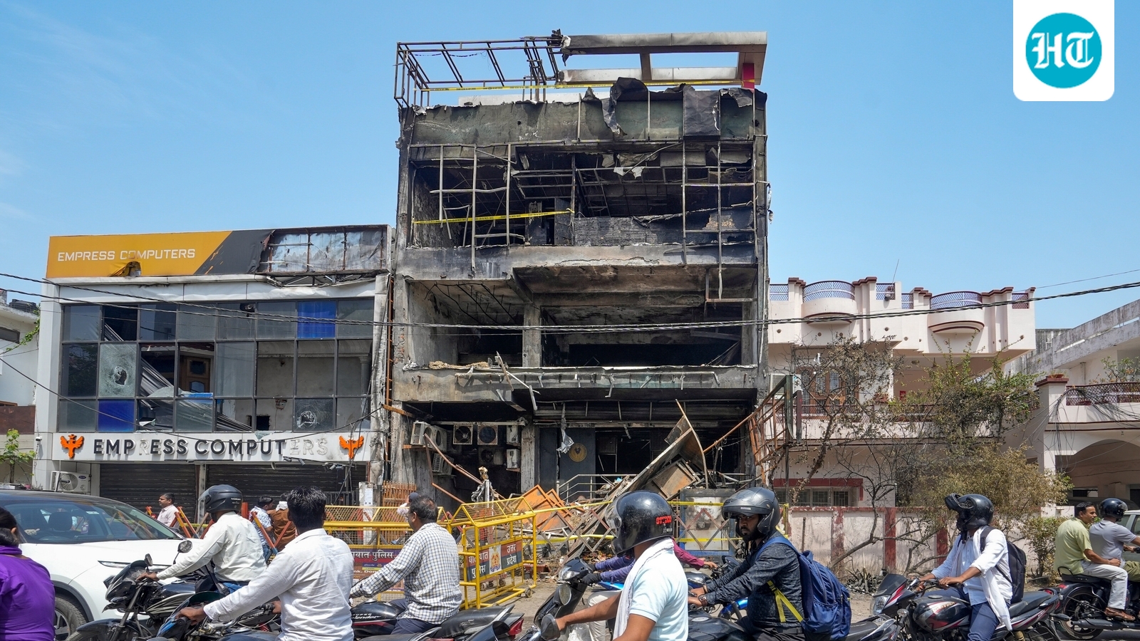 Lucknow: Near Aliganj fire site, coaching centres still operate in unsafe buildings